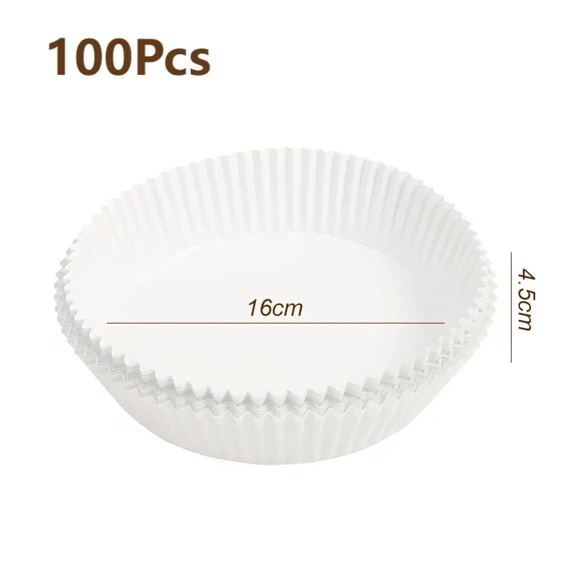 Papier Cuisson pour Air Fryer - Anti-micro-ondable