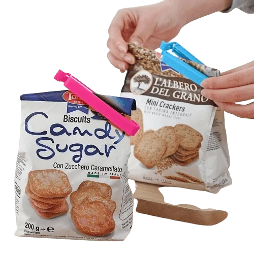 10 Pinces à Sceller pour Sachets Alimentaires
