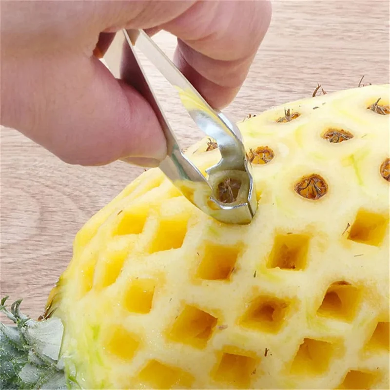 Eplucheur d'Ananas en Acier Inoxydable - Gadgets de Cuisine - Eco-Friendly