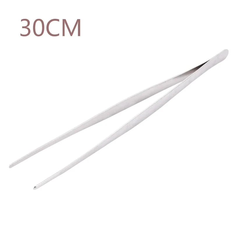Pince à Barbecue en Acier Inoxydable 30 cm - Ustensile Cuisine BBQ