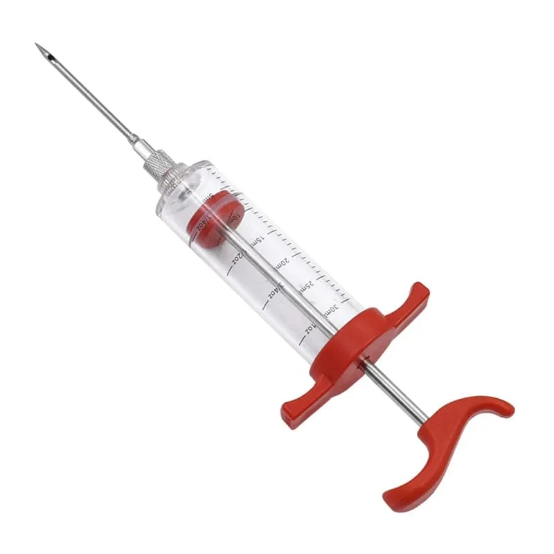 Seringue Injecteur de Marinades pour Barbecue 30ml - Accessoire Cuisine BBQ