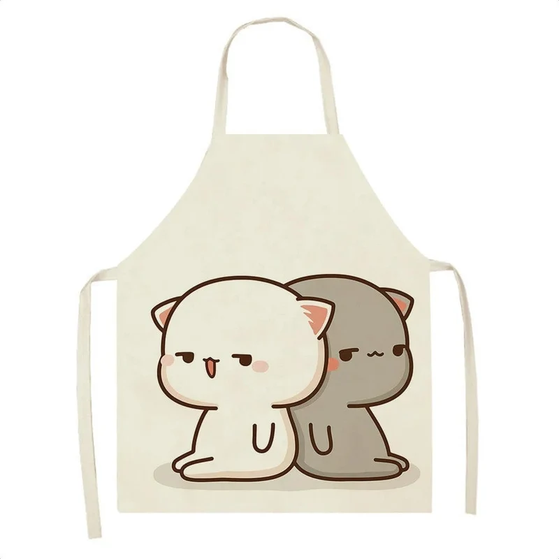 Tablier de Cuisine Kawaï Chats Cartoons Mignons - Taille Enfants