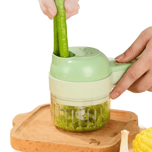 Hachoir à Légumes électrique 4-en-1