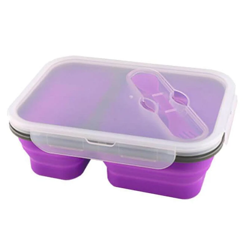 LunchBox Compactable Pliante Double Compartiment