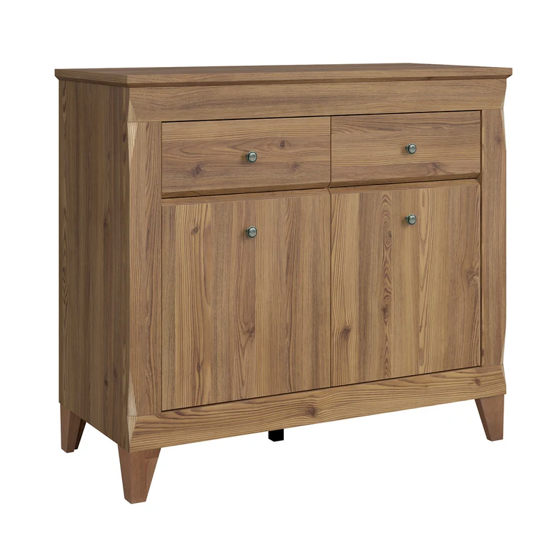 Buffet 2 portes 2 tiroirs Raya Bois