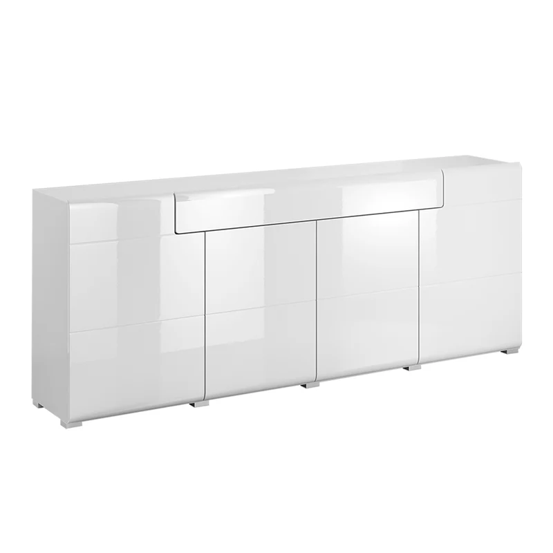 Buffet 4 portes 1 tiroir Jules Blanc