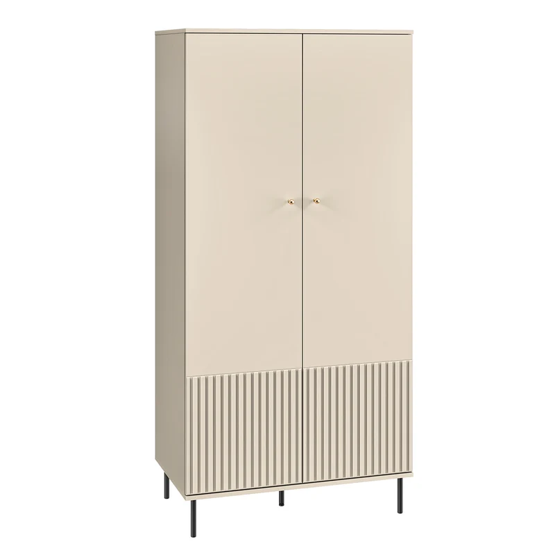 Armoire 2 portes Nova Cachemire