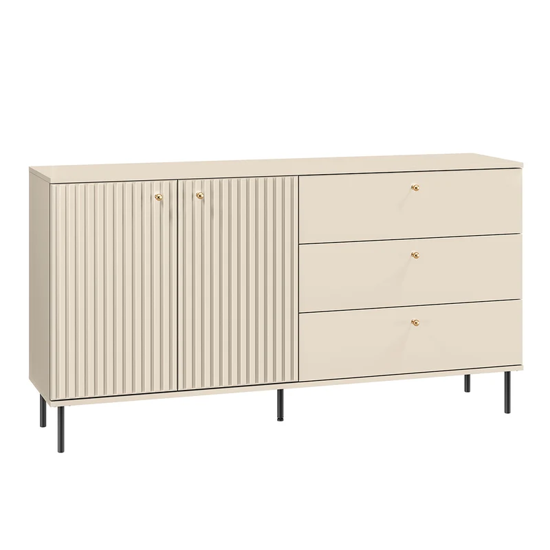 Buffet 2 portes 3 tiroirs Nova Cachemire