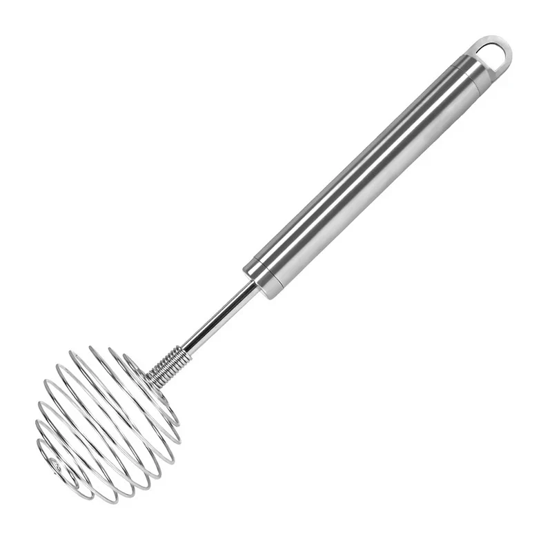 Fouet à Ressort en Inox – Batteur Manuel pour Cuisine et Pâtisserie