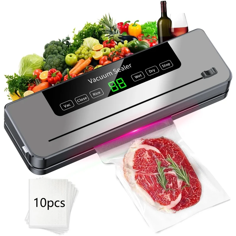 Machine à Sceller Sous Vide Automatique – 5 Modes