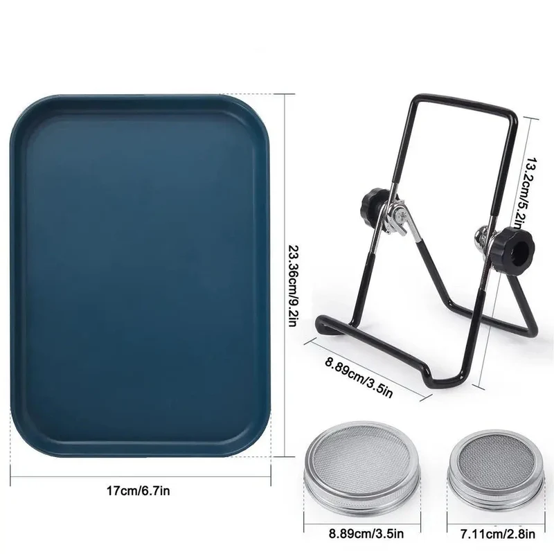 Kit Germination Maison – Support Inox + Guide PDF