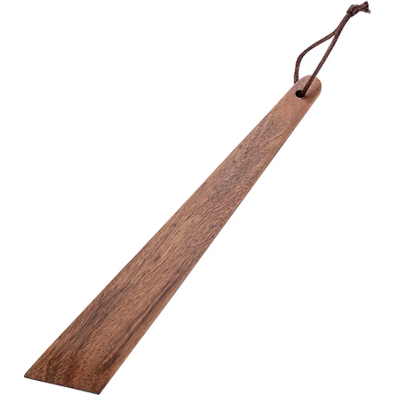 Spatule en bois de teck résistante à la chaleur pour cuisson antiadhésive