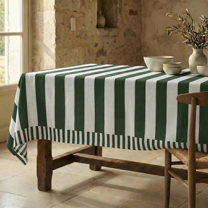 Nappe anti-taches 100 % coton Cozuli