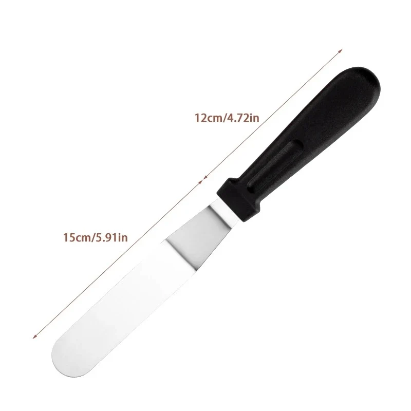 Spatule Coudée Ondulée pour Décorer les Gâteaux