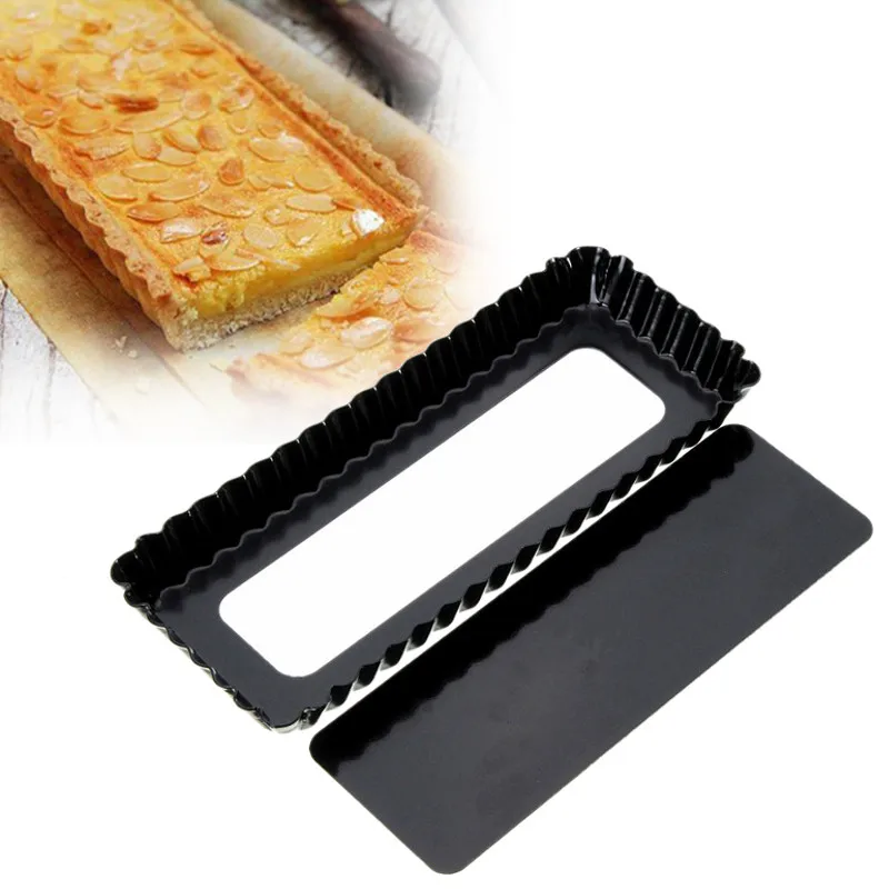 Moule Rectangulaire à Fond Amovible – Tarte & Pâtisserie