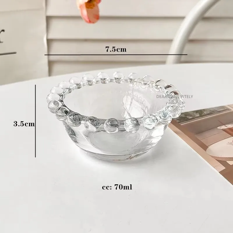 Bol en verre transparent 70-520 ml – Usage quotidien