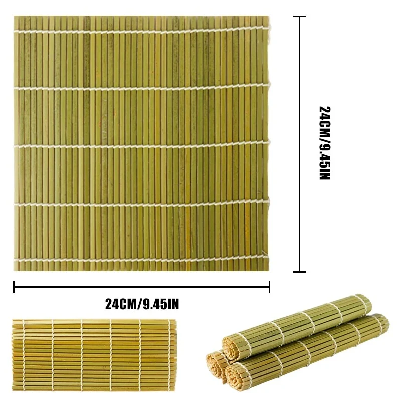 Tapis à Sushi en Bambou Naturel – Rouleau Makis & Sushi