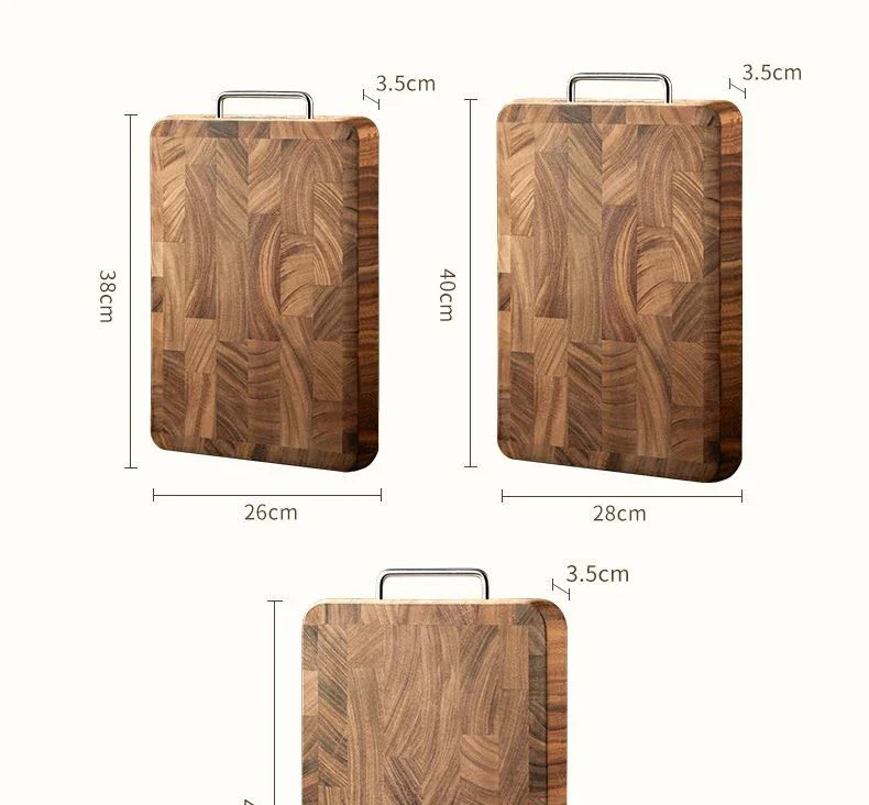 Planche à découper en bois de noyer – Robuste & élégante
