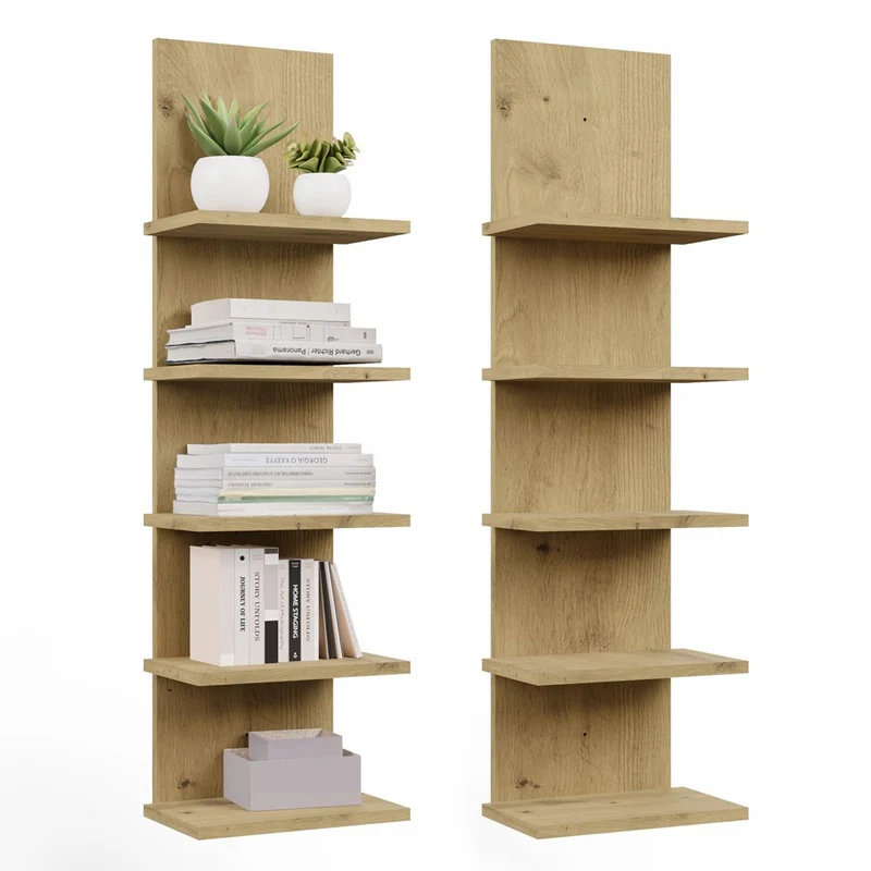 R5P - 5 bibliothèques, pour bureau, salon ou chambre d'enfant