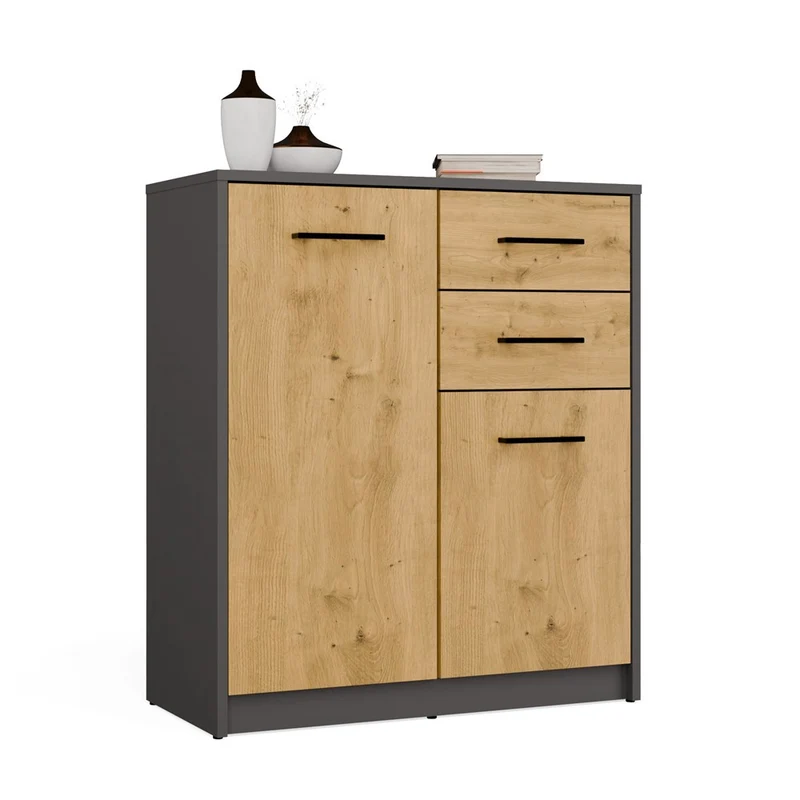 SIMPLO - Buffet 2 portes & 2 tiroirs
