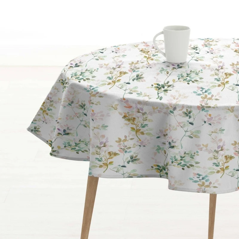 Nappe ronde résistante aux taches en résine 0120-247