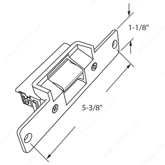 Serrure électrique PESO