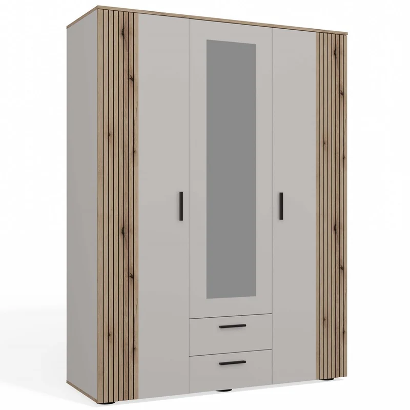 AVA - Armoire 150 cm avec miroir