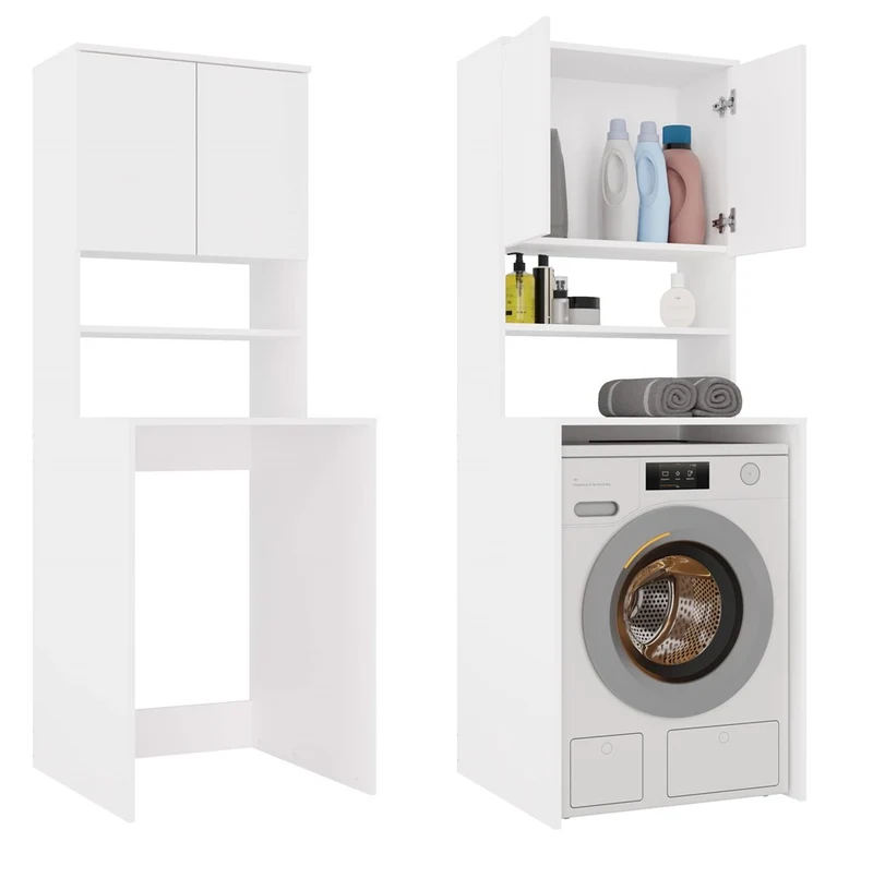 POLA MULTI - Meuble de salle de bain au-dessus de la machine à laver, colonne, étagère