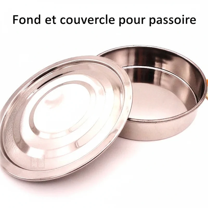 Tamis Inox Maille Fine pour Farine, Sucre Glace et Cacao