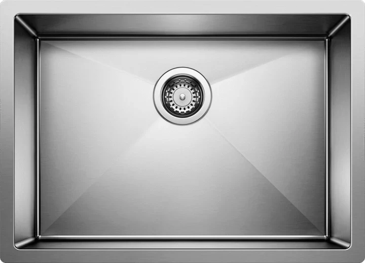 Évier Blanco Radius 10 U large sous-plan - Inox