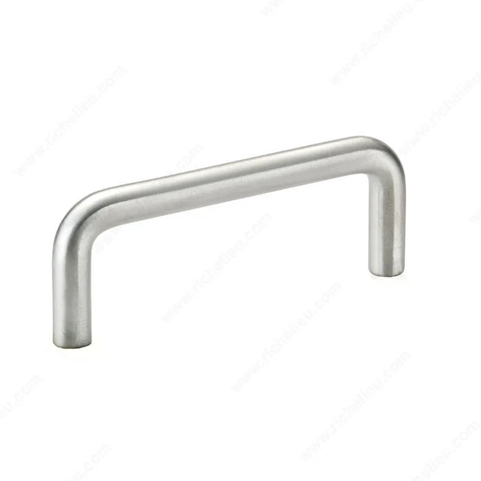 LOTS 110 POIGNÉES fonctionnelle en aluminium 221 - Chrome brossé
