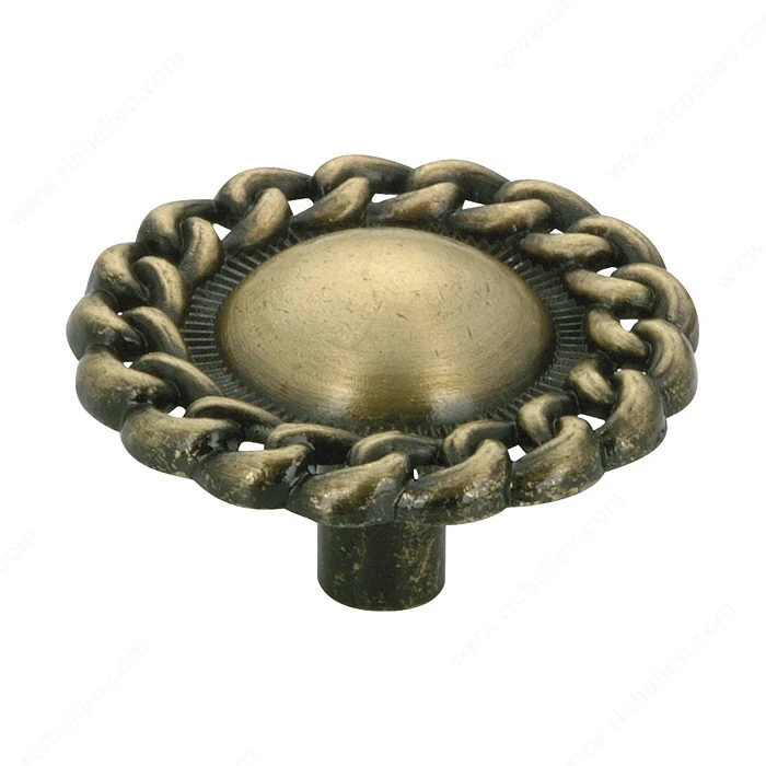 LOTS 40 BOUTONS traditionnel en métal 3758 - Laiton bruni