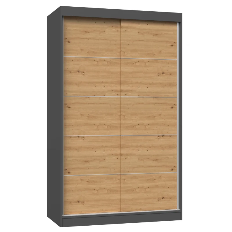 PAOLO - Armoire à deux portes coulissante