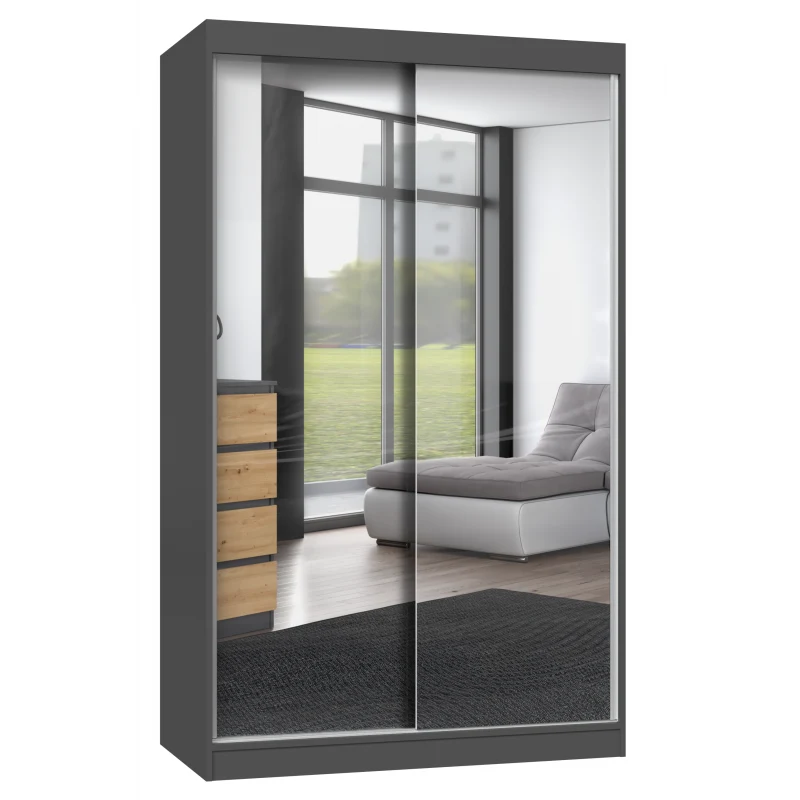 NINA 120 A - Armoire à deux portes coulissante