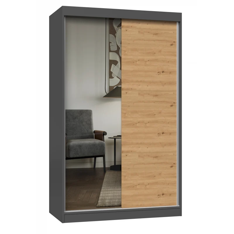 IGA 120 A/B - Armoire à deux portes coulissante