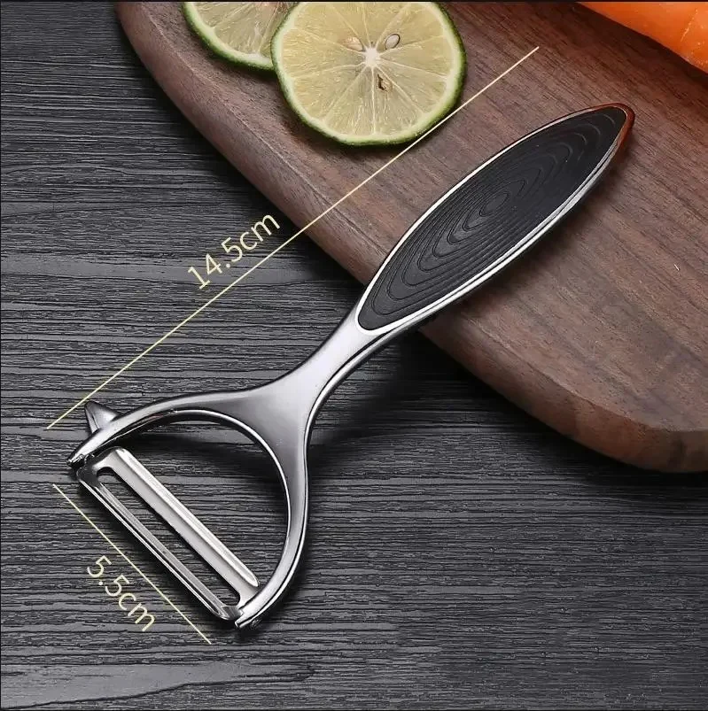 Éplucheur multifonction cuisine pour éplucher et trancher légumes et fruits