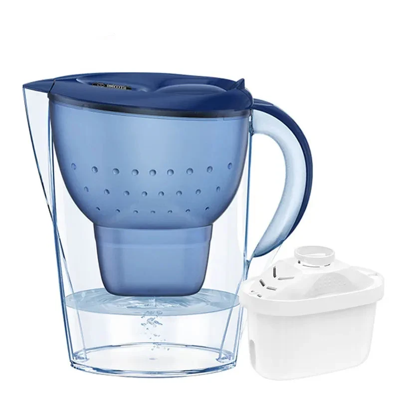 Carafe Filtrante 3,5L Eau Pure – Charbon Actif + Minuteur