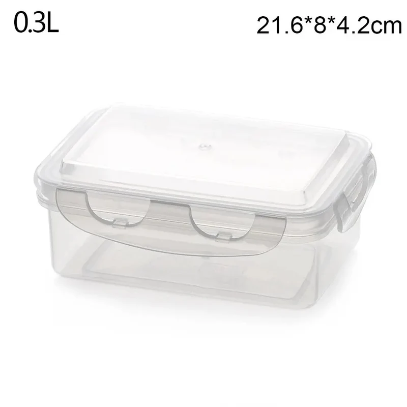Boîte à Lunch Hermétique en Plastique – 300 ml à 2,35 L