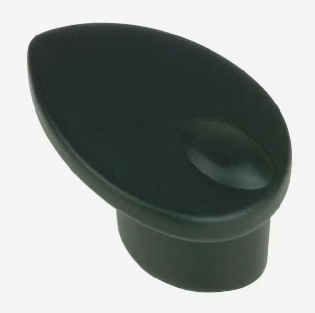 Lots 25 poignées - Bouton contemporain de métal 3312 Noir mat