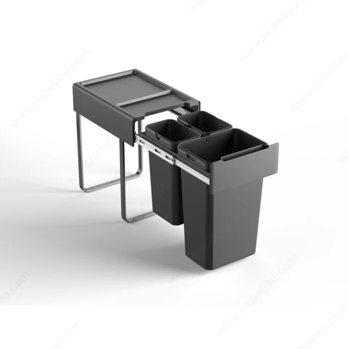 Centre de recyclage EMB - 1x26 L + 2x10 L