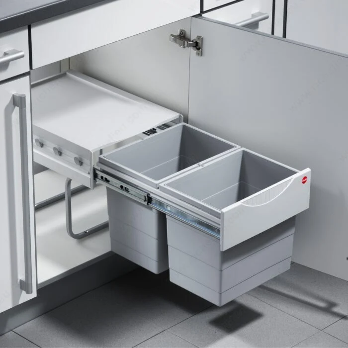Centre de recyclage Tandem – 2 bacs de 18 L