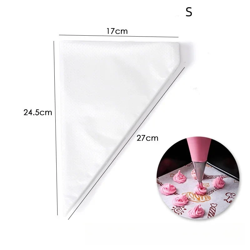 Poche à Douille Jetable pour Décoration Pâtisserie - 100 pièces