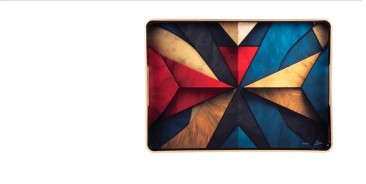 Plateau rectangle Artaia 42x30 cm