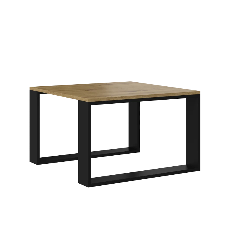 ALADA - Table basse carrée industriel