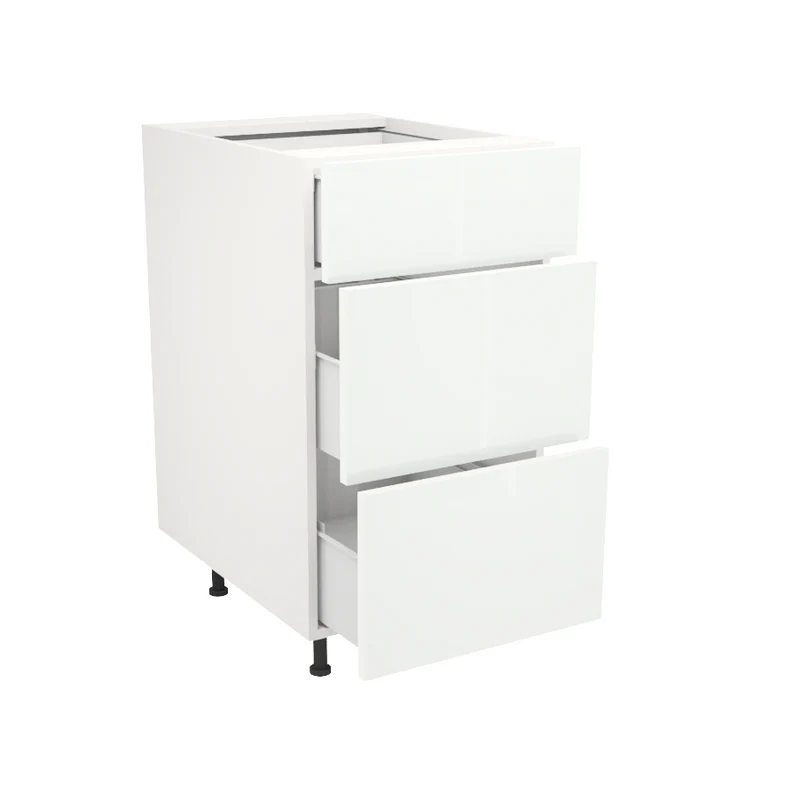 Armoire de cuisine du bas 3 tiroirs (18''L)