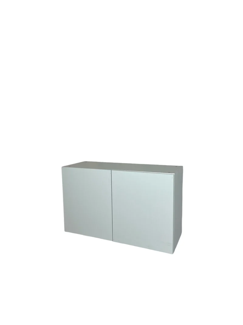 Cabinet de Haut poêle - 2 Portes - 30 po de large x 18 po de hauteur - Mélamine Laquée Blanche