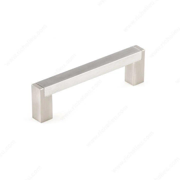 Poignée contemporaine en métal et aluminium - 801