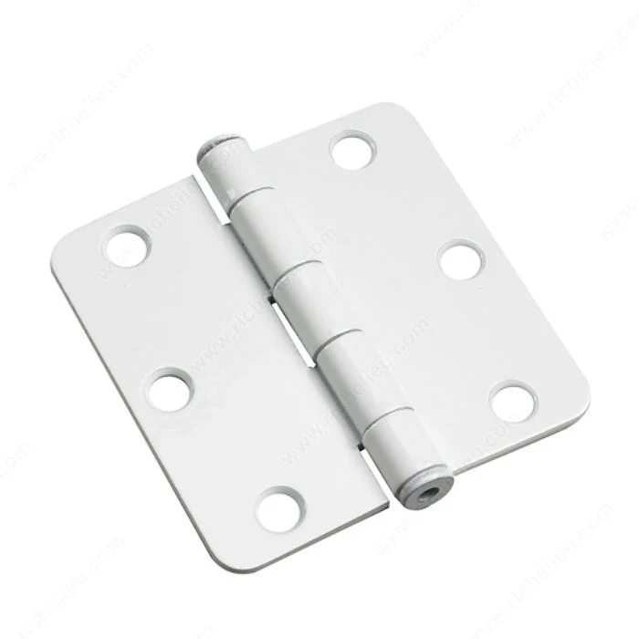 Penture à mortaiser de 3 po - rayon de 1/4 po