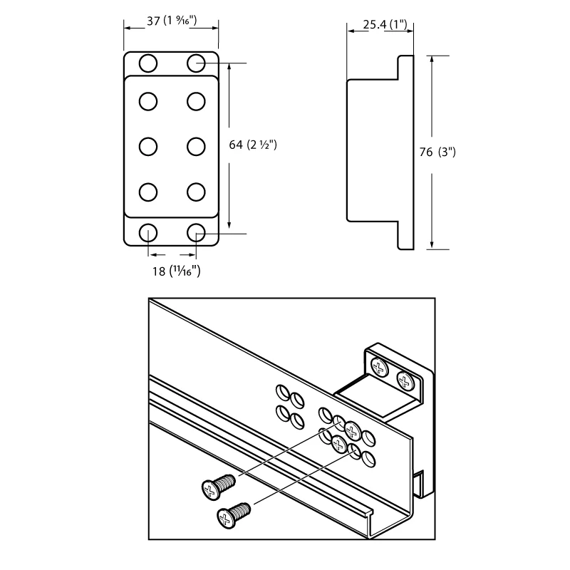 Ensemble de tiroir intérieur pour cabinet 33 pouces