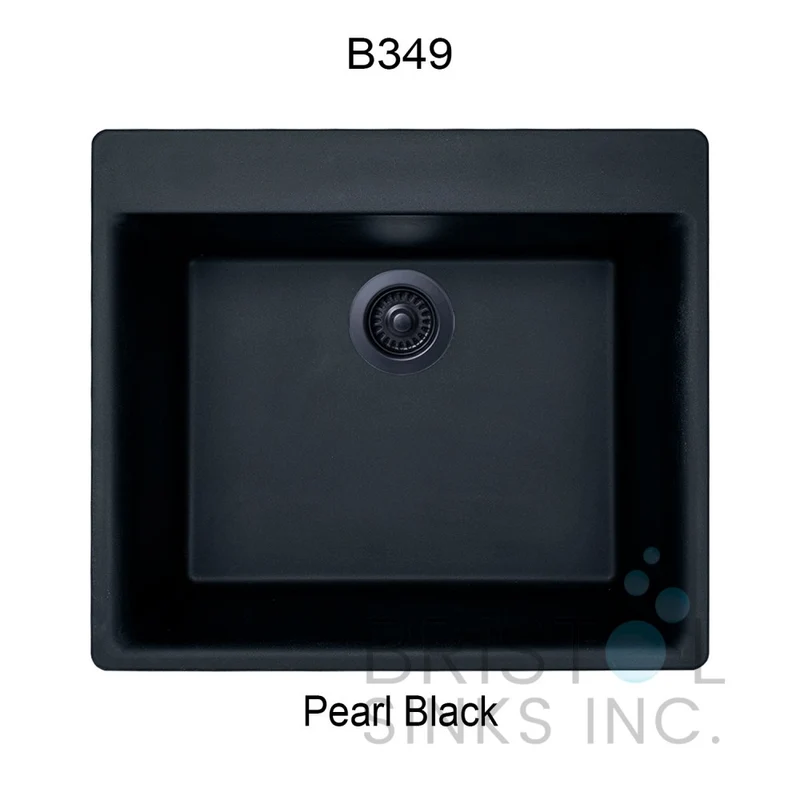 Évier simple sur comptoir Virtuo Granite B346-B349